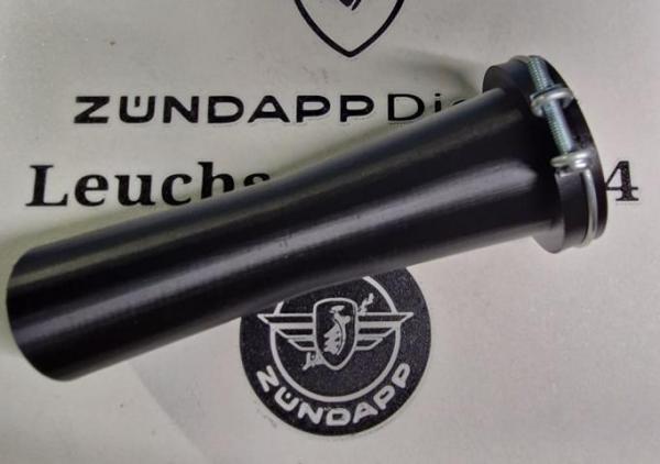 Zündapp Ansaugtrichter für KS 50 Typ 517 für Mikuni VM20-​151 Vergaser !!! TPU inklusiv Spannbügel 265-04.605